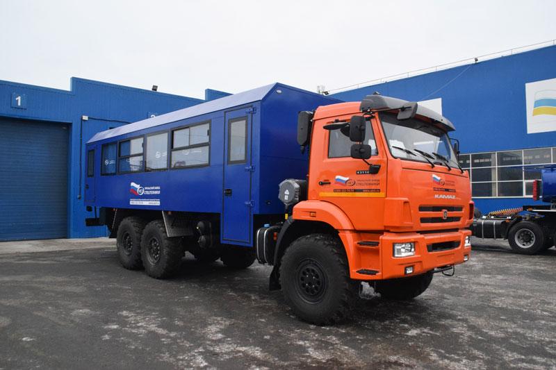 Вахтовый автобус УЗСТ Камаз 43118-73094-50 – 32+2 места