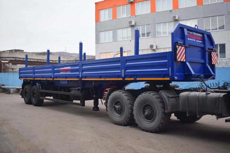 Бортовой полуприцеп марки УЗСТ ППБ-9180-042Б2 (25 т.)