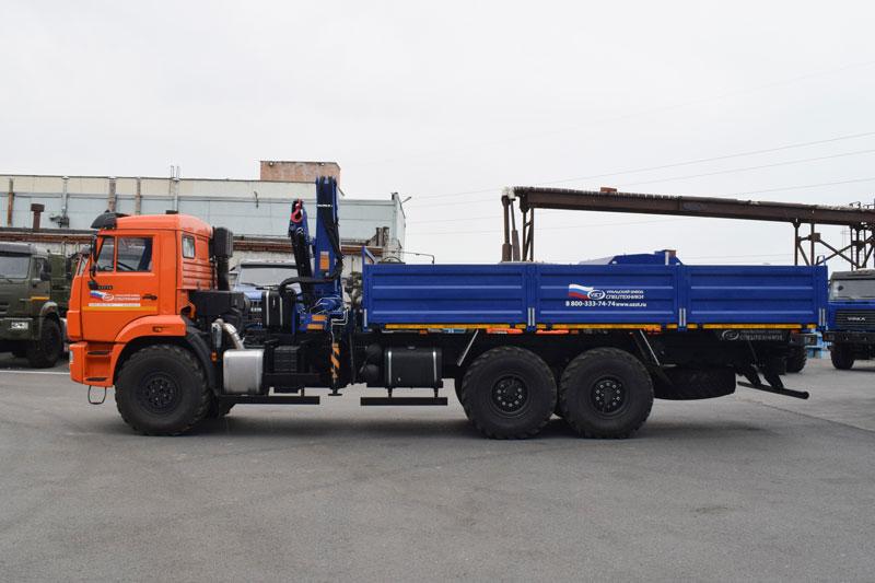 Бортовой Камаз 43118-3027-50 с КМУ АНТ 14.7-5 (г/п 5,75 т.)